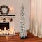 6ft. Pre-Lit Alpine Artificial Christmas Tree, Clear Lights